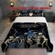 thumbnail image 1 of 3pcs Band Dark Mystery Poster Themed Print Bedding Set Soft Duvet Cover and Two Pillowcases, 1 of 5