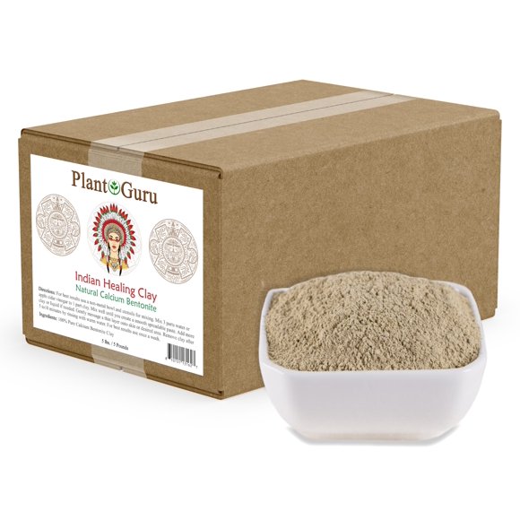 Mascarilla de Arcilla Plant Guru 2,3 kg Natural de la India