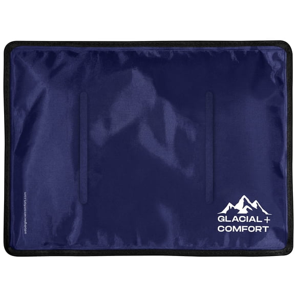 Bolsa de hielo en gel Glacial Comfort grande para lesiones de 15 x 11 cm