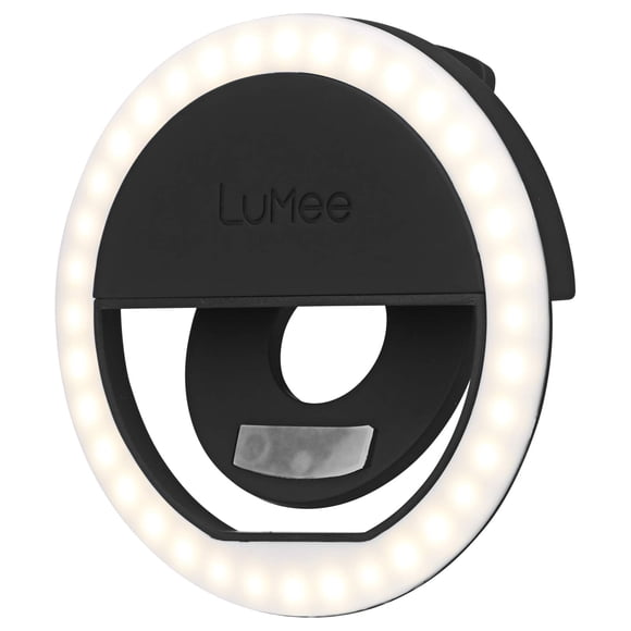 Anillo de luz LED Lumee Studio de Clip Light, recargable, negro