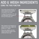 thumbnail image 4 of Báscula de cocina para pesaje de alimentos Taylor Mechanical de 5 kg/11 libras, 4 of 7
