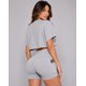 thumbnail image 2 of Conjunto Deportivo Mujer Short Pretina Cruzada Y Polera Crop, 2 of 3