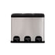 thumbnail image 2 of Basurero Acero Inox con Pedal 3x15 Lt, 2 of 3