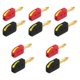 thumbnail image 4 of 10 Piezas De Conector Banana De 4 Mm De Repuesto De Alto Rendimiento De Primera Calidad De Alta Corriente 5 Piezas Rojas 5 Piezas Negras, 4 of 5