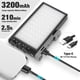 thumbnail image 5 of Luz de vídeo LED Pixel G1s RGB de 12 W con control APP CRI≥97, 5 of 7