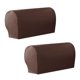 thumbnail image 5 of 1 Par De Fundas De Reposabrazos De Sofá Elástico Para Sillón, Protector De Muebles, Rojo Vino, 5 of 5