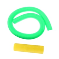 Ioensy - Fideos De Piscina Portátiles Para Exteriores, Juguete Acuático Multiusos, Palo De Flotabilidad Para Nadar, Verde Y Amarillo