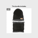thumbnail image 1 of Stylish Winter Knitted Hat and Scarf Set for Street Style Fashion, 1 of 5
