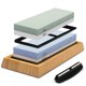 thumbnail image 1 of Kit de piedras para afilar cuchillos ZGQOOFA de doble cara 200/800 1000/6000, 1 of 6