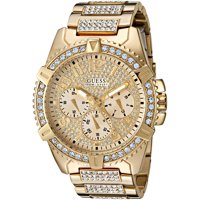Reloj Guess De Acero Inoxidable Dorado Con Cristal U0799G2