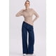 thumbnail image 4 of Jeans Mujer Wide Leg Cortes Azul Oscuro, 4 of 4