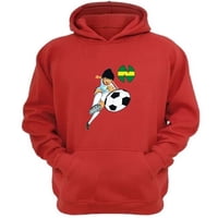 Genérico - Polerón Canguro Super Campeones Rojo Talla Xs Unisex