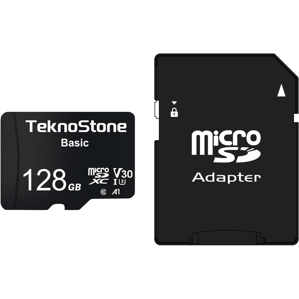 Microsdxc 128gb Teknostone Basic 90mbs Clase10 A1 Adaptador