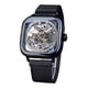 thumbnail image 1 of Reloj de pulsera mecánico cuadrado automático Forsining Bl, 1 of 7