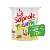 Yoghurt Batido Sabor Vainilla Pote 120 G Soprole