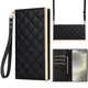 thumbnail image 1 of Funda Tipo Cartera Acolchada con Correa para Samsung Galaxy S25Negro, 1 of 6