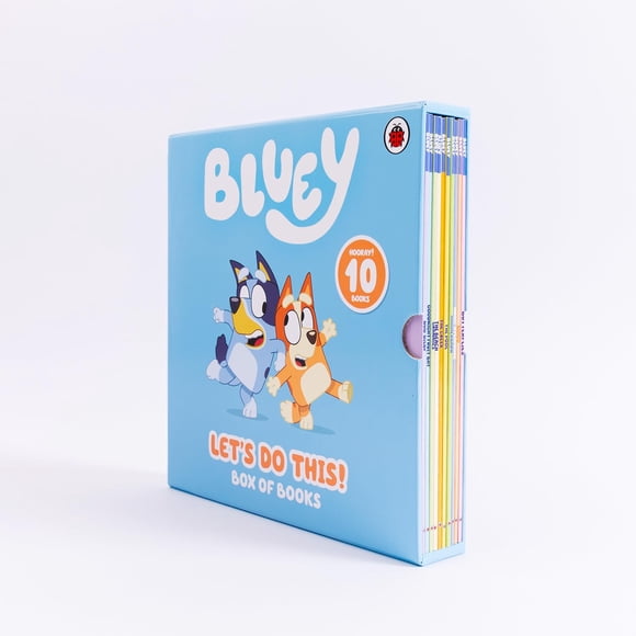 Colección de libros Bluey ¡Vamos a hacerlo! 10 libros, 3+ años