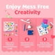 thumbnail image 4 of Craft Box Mumaloo Unicorn con 10 proyectos de arte para niños de 4 a 8 años, 4 of 7