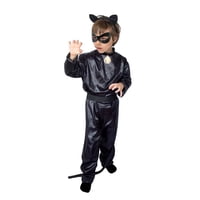 Miraculous - Disfraz Cat Noir Deluxe Ladybug Original Talla 7 A 8 Años