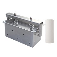 Magideal - Herramienta Para Prensar Carne, Máquina Manual Para Hacer Jamón, Caja De Herramientas Rectangular Para Prensar Carne De Jamón Para Hacer Hamburguesas, 500 Gramos