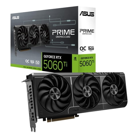 Tarjeta Gráfica Asus Prime Geforce Rtx 5060 Ti 16Gb Gddr7