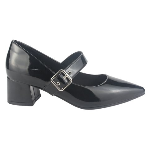 Zapato Chalada Mujer Biccari-1 Negro Casual
