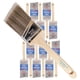 thumbnail image 1 of Paint Brushes Pro Grade, paquete de 12 brochas angulares de 2,5 cm, 1 of 7