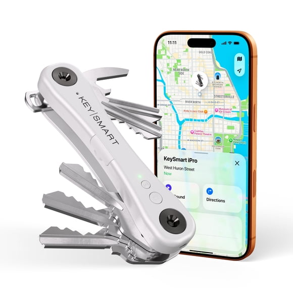 Buscador de llaves KEY SMART iPro Apple Find My blanco