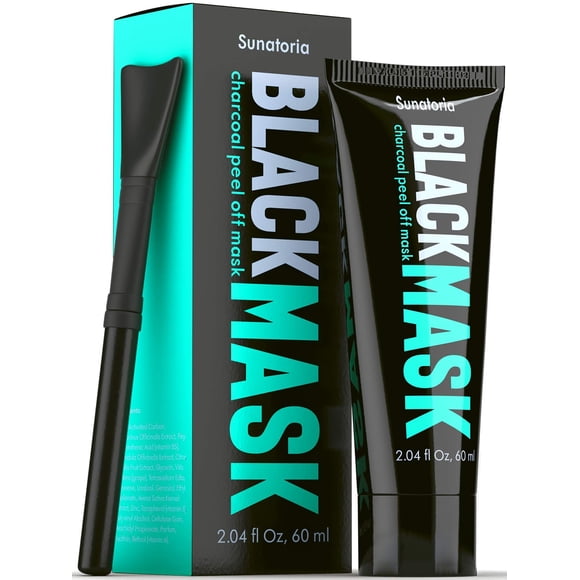 Mascarilla Peel‑Off SUNATORIA de Carbón Activado para Eliminación de Puntos Negros