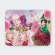 thumbnail image 1 of Mousepad 20x24 Cm - Diseño Maomao y Jinshi Flores Rosadas, 1 of 3