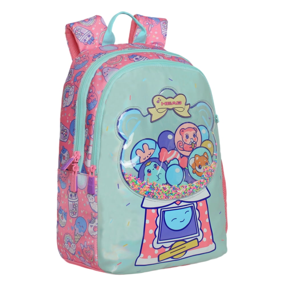 Mochila Infantil Niña Bionica Sweet Candy Rosado Head