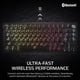 thumbnail image 5 of Teclado Corsair K65 Plus Inalámbrico 75% RGB QWERTY NA Negro, 5 of 9