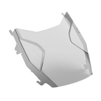 Ioensy - Protector De Faro Delantero De Motocicleta, Multifunción, Rendimiento Estable, Máscara De Lámpara Gris