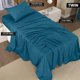 thumbnail image 2 of Juego de sábanas Utopia Bedding, de microfibra cepillada, doble, color azul, 2 of 7