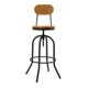 thumbnail image 1 of Taburete Industrial Turner Con Respaldo, 1 of 3