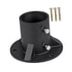 thumbnail image 1 of Brida De Piso Para Poste De Cerca De Eslabones De Cadena Para Montaje En Poste De Buzón Soportes Para Postes De Madera Diámetro Interior 78 Mm, 1 of 5