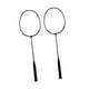 thumbnail image 5 of Raquetas De Bádminton, 2 Uds., Equipo De Bádminton Para Playa, Interior, Exterior, Patio Trasero, Negro, 5 of 5