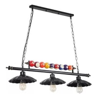 Genérico - Lampara Colgante Billar Led Decorativa Restaurante Bar Lau