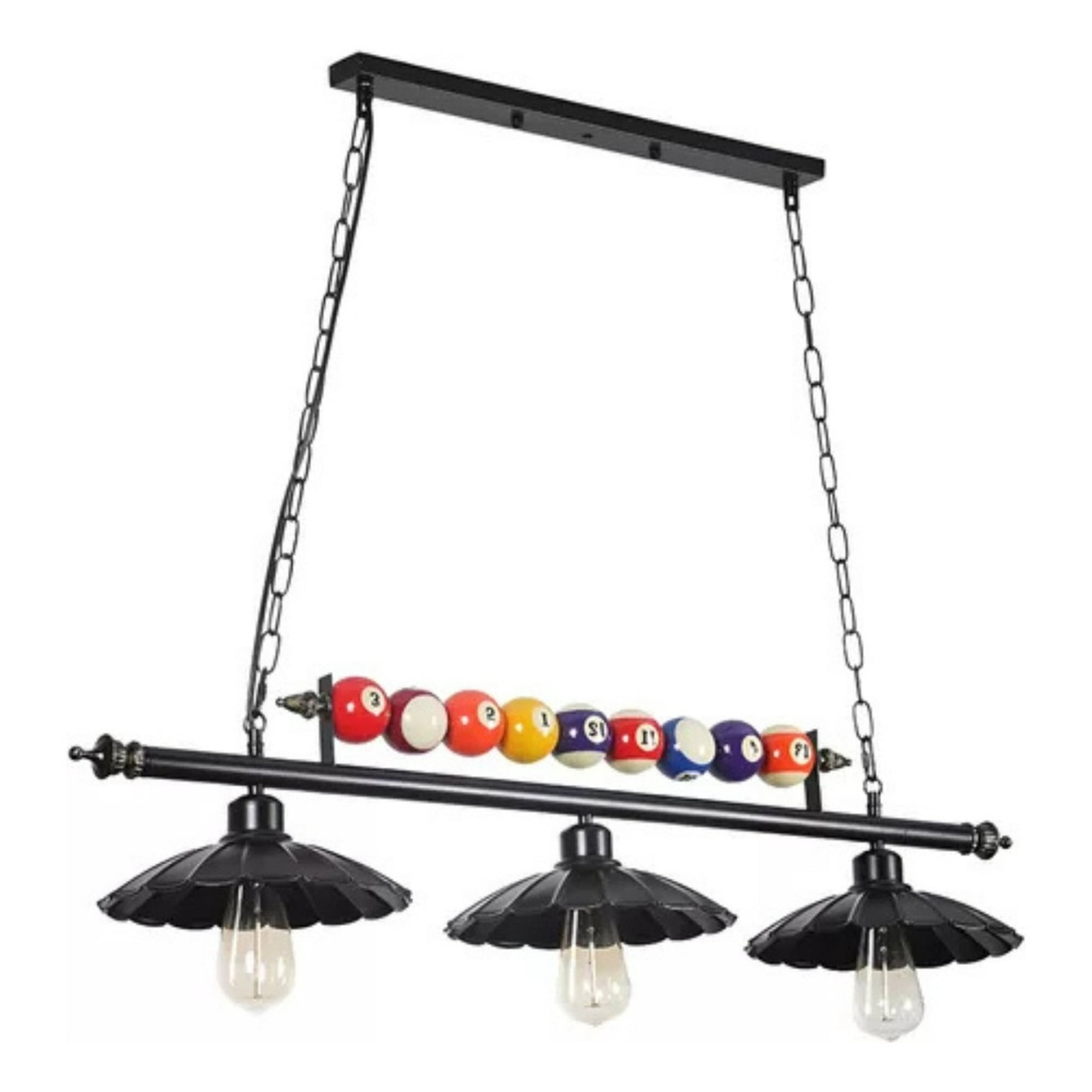 Genérico - Lampara Colgante Billar Led Decorativa Restaurante Bar Lau