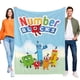 thumbnail image 1 of Numberblocks anti-pilling, suave, ligera, esponjosa y acogedora de lujo para hogar y cocina – Perfecta para niños y adultos,80X100cm, 1 of 6