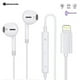 thumbnail image 1 of Audífonos Con Cable compatible Iphone Ligthining microfono Manos Libres, 1 of 3