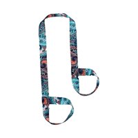 Magideal - Correa Para Esterilla De Yoga, Transportador De Esterilla De Yoga Para Adultos, Multiusos, Portátil, Elástico, Cinturón Para Esterilla De Yoga, Correa Azul