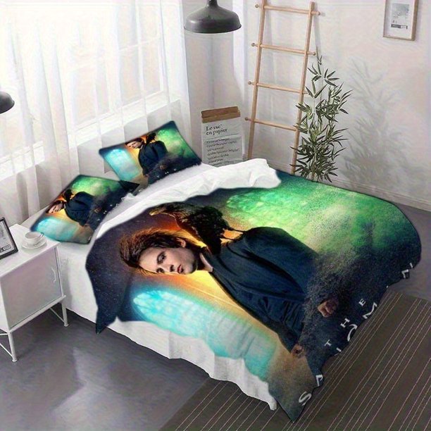 Three-Piece Set The Sandman TV Series Poster Printed Duvet Cover Set Which Includes a Duvet Cover And Pillowcases s