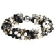 thumbnail image 1 of BRAZALETE MUJER GINO RODINIS B517 | Dorado/Negro/Blanco Perlado, 1 of 3