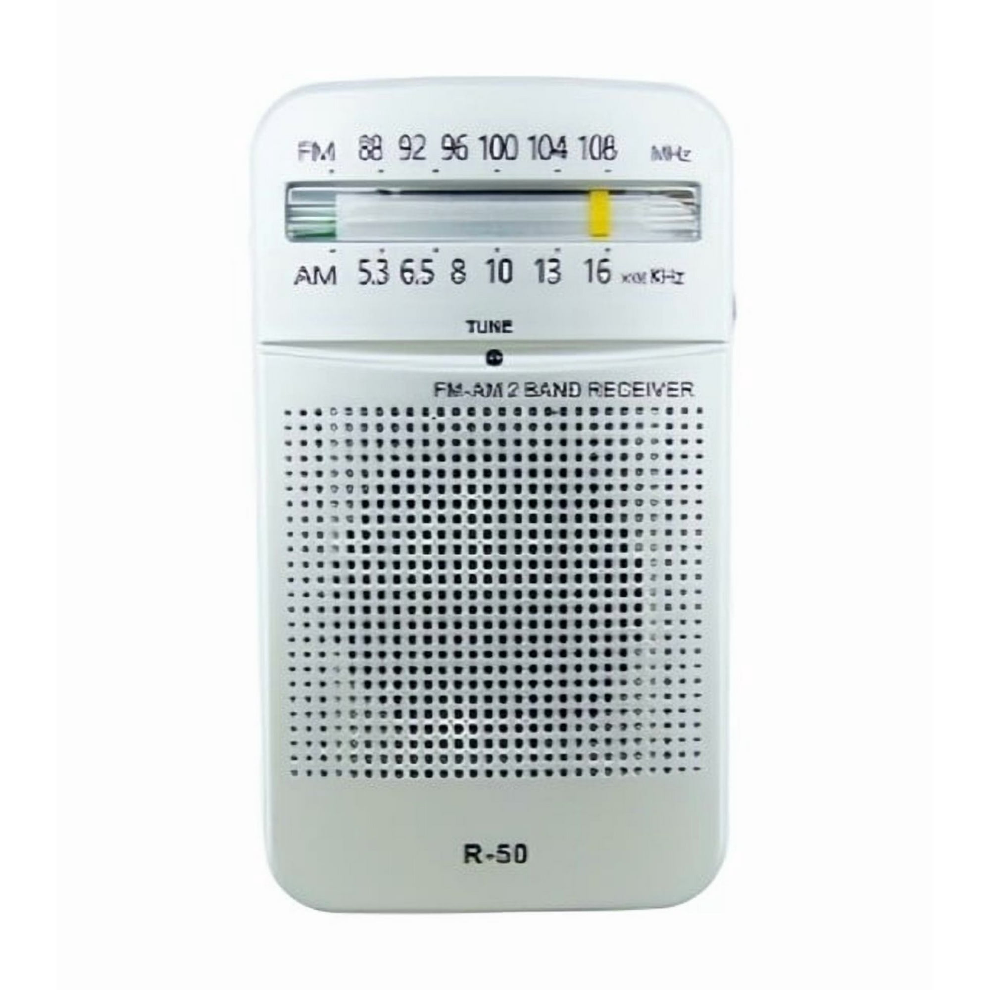 Genérico - Radio Am/fm 2 Bandas Mod.r-50 A Pilas No Incluidas