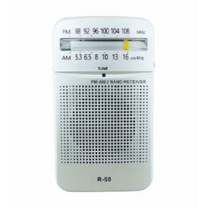 Genérico - Radio Am/Fm 2 Bandas Mod.R-50 A Pilas No Incluidas