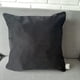 thumbnail image 2 of Funda Cojin Decorativo Diseño Suave Negro 45x45, 2 of 2