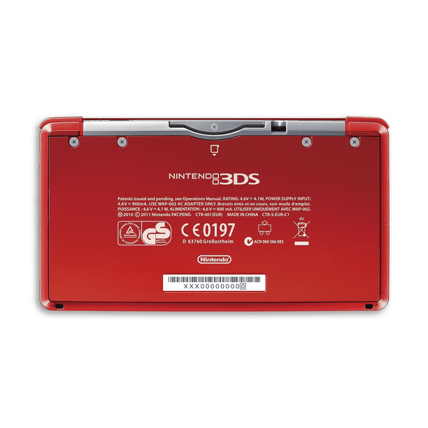 Nintendo 3DS Rojo Metálico 32GB - Reacondicionado | Lider