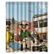 thumbnail image 1 of Cortina de ducha de Breaking Bad, juego de cortinas de baño con ganchos, tamaño 60 x 72 pulgadas, 1 of 3