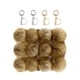 thumbnail image 2 of 10 Unids/lote DIY Pompón De Piel Sintética De Conejo Y Bola De Pompones Para Bolsos B, 2 of 5